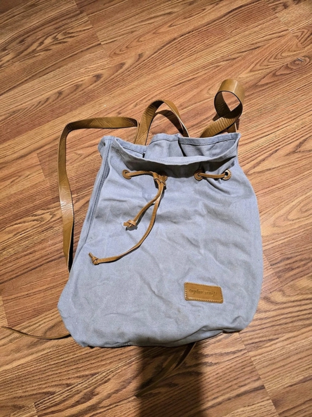 Official Taylor Swift Folklore Exile Drawstring Bucket Bag Backpack Canvas Merch